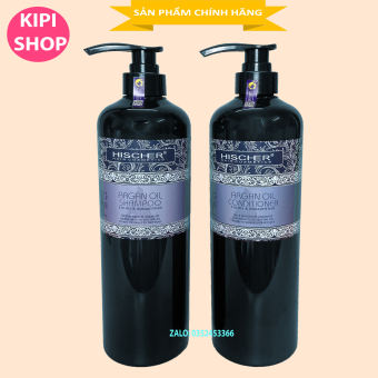 Combo bộ dầu gội xả  HISCHER 1000mlx2 kích thích mọc tóc