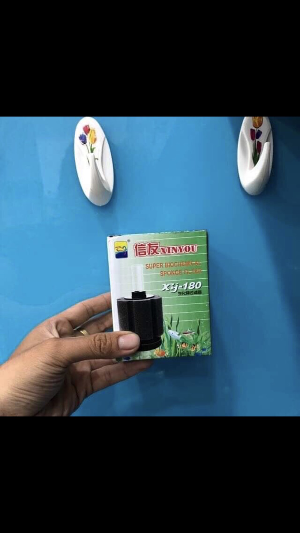 Lọc Bio lọc hồ cá , lọc bio xy 180 size trung giúp lọc nước dễ vệ sinh