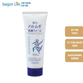 Sữa Rửa Mặt Làm Sáng Da Reihaku Hatomugi Facial Foam 170g