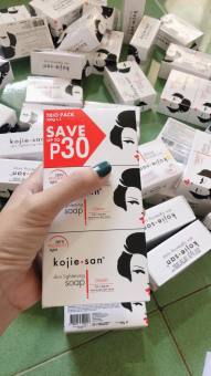 SET 3 SOAP XÀ PHÒNG TẮM TRẮNG VÀ XOÁ MỤN LƯNG KOJIE SAN (100GR x3)