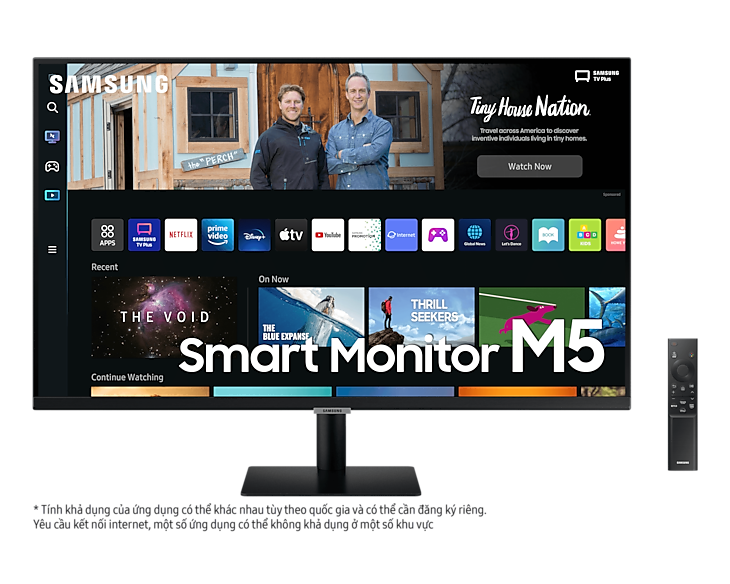Màn hình thông minh samsung m5 32 inch smart monitor ls32bm500eexxv