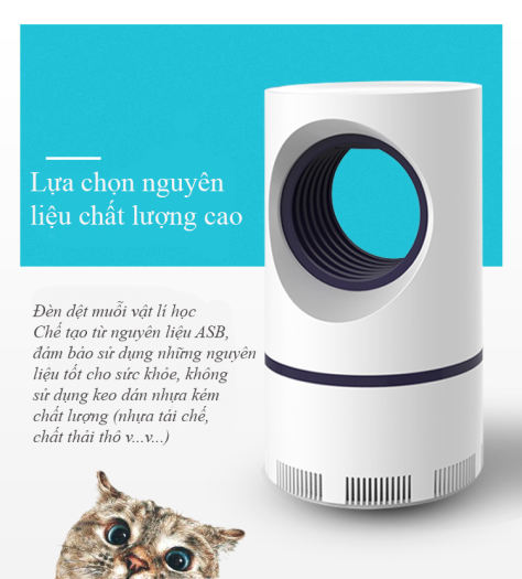 Đèn Bắt Muỗi UV Quạt Hút 2021