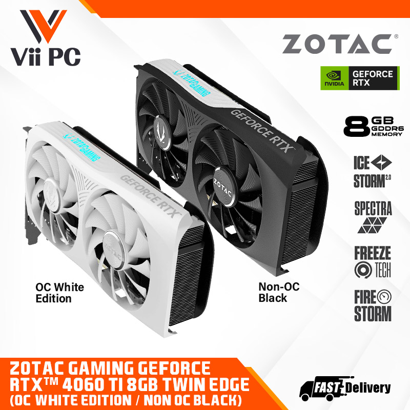  ZOTAC Gaming GeForce RTX 4060 Ti 16GB AMP Spider-Man: Across  The Spider-Verse Inspired Graphics Card Bundle, ZT-D40620F-10SMP :  Electronics