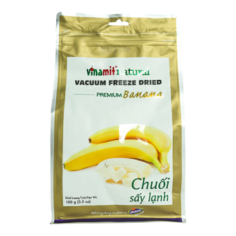 Chuối Sấy Lạnh VINAMIT 100g