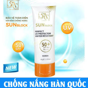 Kem chống nắng 5AC Hàn Quốc dưỡng trắng nâng tone da, giữ ẩm 60ml