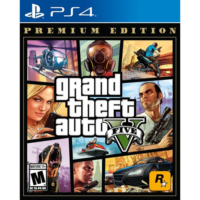 Đĩa game PS4: Rockstar GTA5 Premium