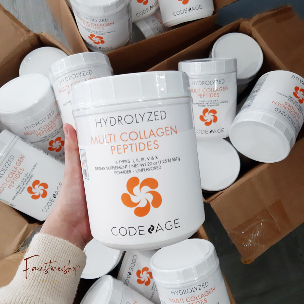 Multi Collagen PEPTIDES giúp trẻ hóa làn da của Codeage