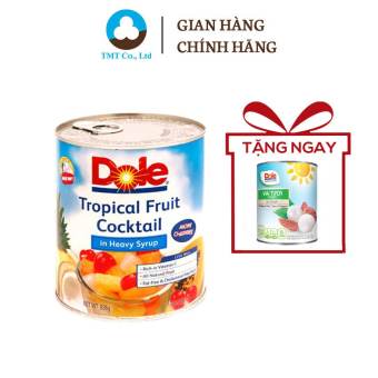 Cocktail trái cây nhiệt đới trái cây đóng hộp thương hiệu Dole 836g