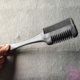 Lược Dao Cạo Tỉa Mỏng Tóc 2 Mặt Lược Dao Rọc Tóc (Loại Lớn)
