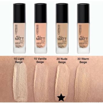Kem nền Catrice All Matt Plus 18h Foudation (Lọ vuông)