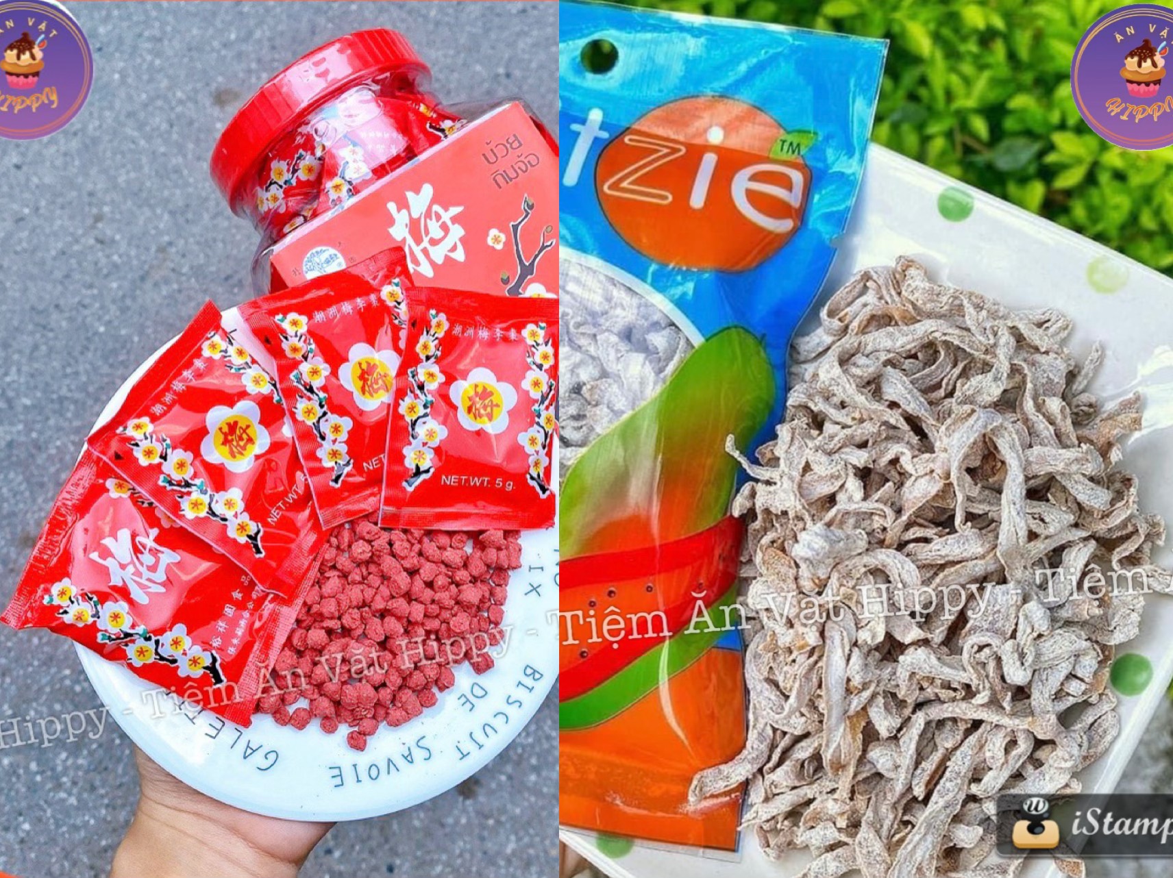 Ô mai giun , ô mai xí muội hoa đào, món quà tuổi thơ siêu chất lượng