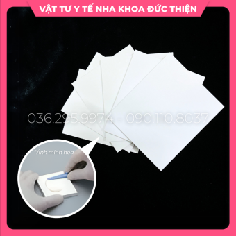 Giấy Đánh Thuốc GC (Giá 1 Lốc 10 Xấp) - Giấy Trộn Vật Liệu GC - Vật tư nha khoa chính hãng