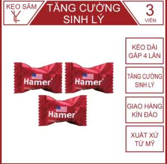 Kẹo sâm mỹ chính hãng - hộp 32 viên - có tách lẻ