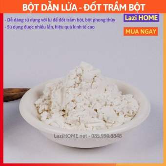Trầm hương bột đốt trầm, Nụ trầm hương bột dẫn lửa - Dùng chơi trầm, tạo hình trầm bột