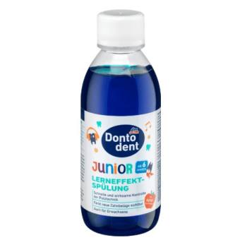 Nước súc miệng Dontodent Junior Lerneffekt Spulung cho trẻ từ 6 tuổi -