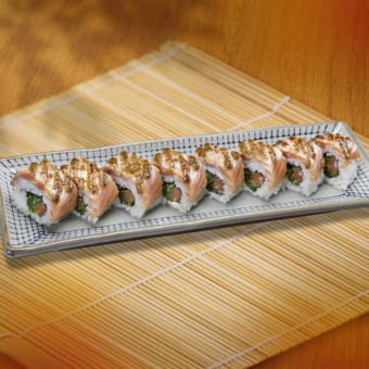 California Cá hồi aburi sốt kosho