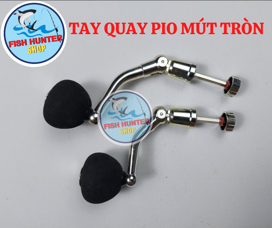 Tay quay máy câu cá Pioneer Nhựa Mút Tròn
