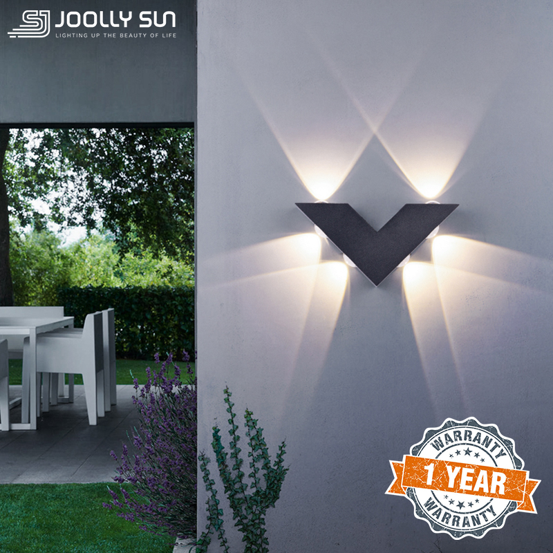 Outdoor LED Wall Light Waterproof IP65 Wall Lamp Aluminum Wall Mounted Light for Yard Garden Porch Terrace
