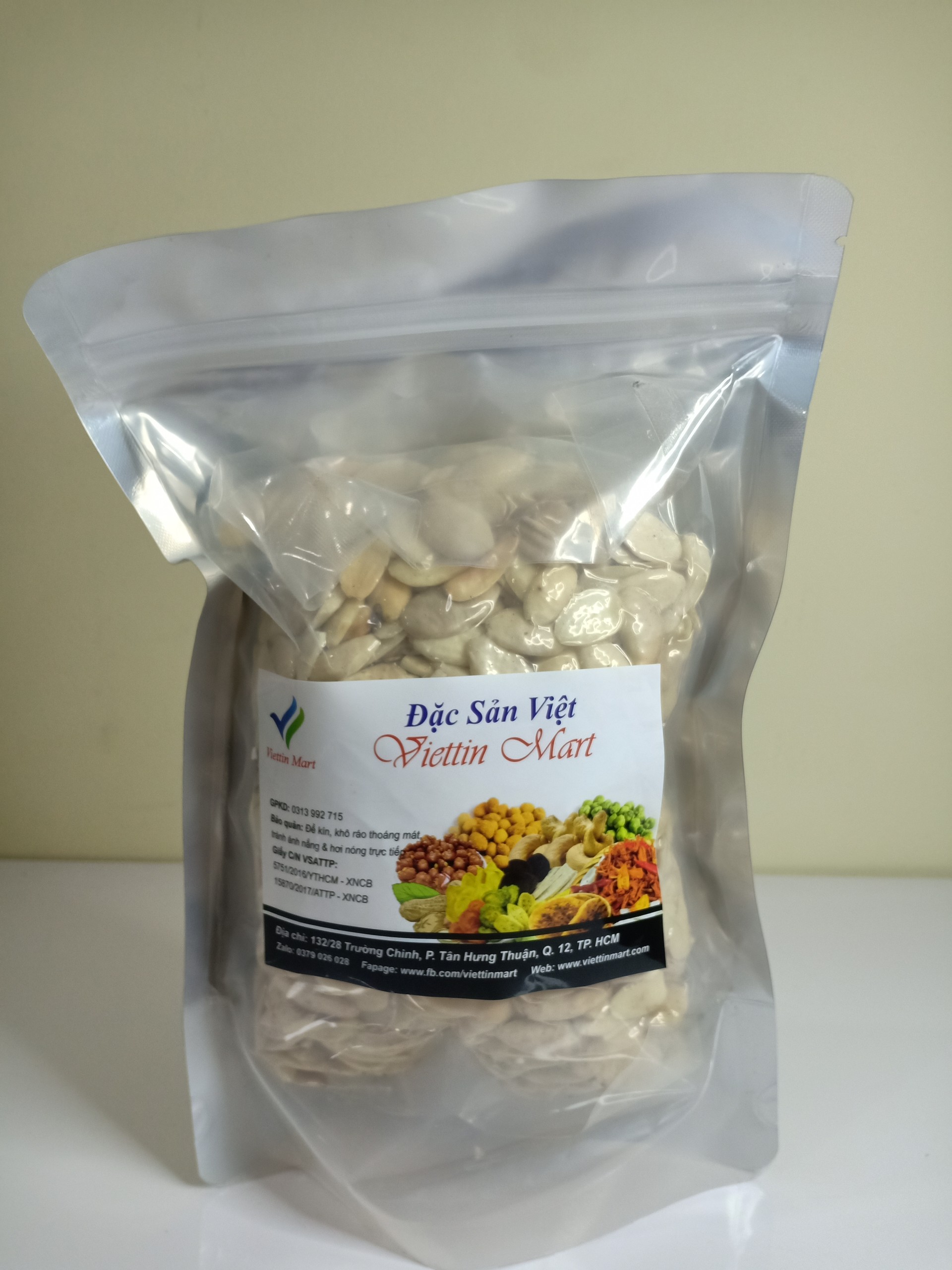 500g hạt ko nia đã tách vỏ - viettin mart