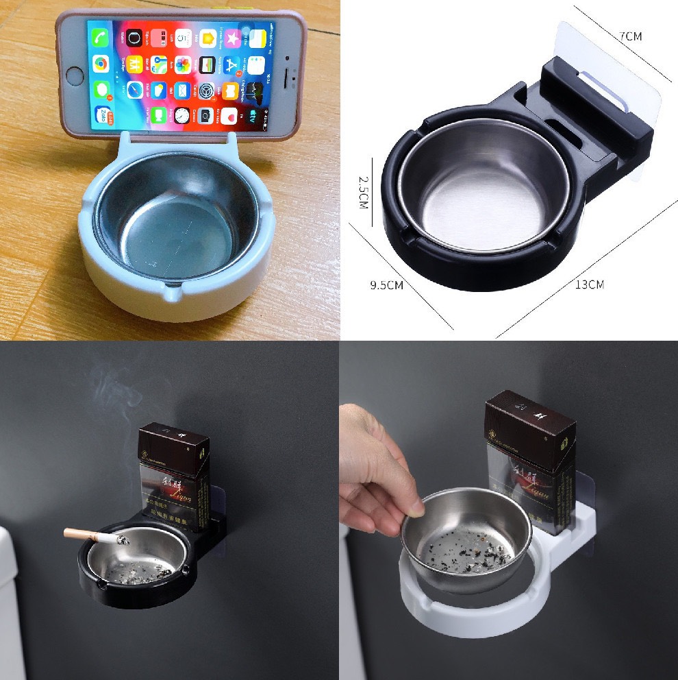 Gạt tàn thuốc gắn tường tiện dụng