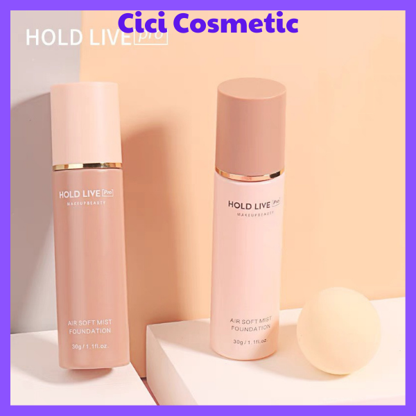 Kem nền hold live air soft mist foundation mỏng nhẹ hl382 30g nội địa trung