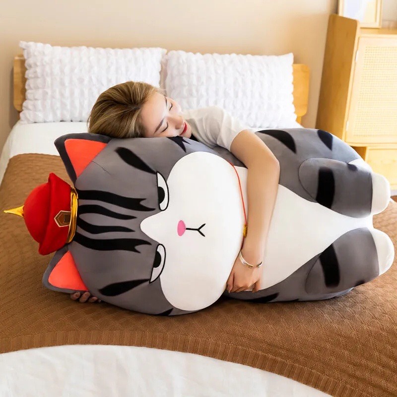 Gấu bông mèo hoàng thượng big size -cam kết hàng nhập cao cấp