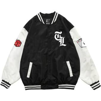 Áo Khoác Dù Bomber Nam Nữ In Hình Đen Đỏ Full Ngầu,Phối Họa Tiết Sắc Nét,Chất Vải Dù 2 Lớp Cao Cấp