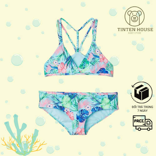 Đồ bơi bé gái săn sale hm / h&m cambodia đủ size 2-4m đến 12-14y ảnh thật, bikini bé gái, đồ bơi trẻ em