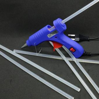 súng bán keo nến nhỏ và 10 cây keo nến