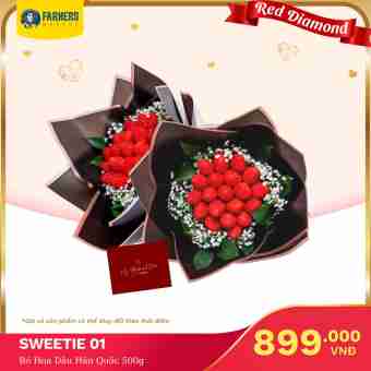 BÓ HOA DÂU SWEETIE 01