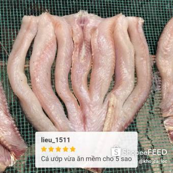 Khô cá lóc Đồng Tháp phơi nắng tự nhiên thơm ngon 500g