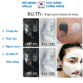 Mặt nạ Sum - Mặt Nạ Thải Độc Sum dưỡng trắng da Hàn Quốc 1 Miếng [Hàng Authentic Hàn Quốc]