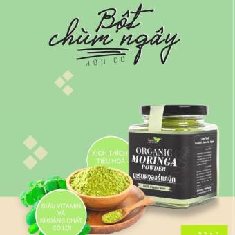 Bột chùm ngây hữu cơ 150g Lumlum Organic Moringa Powder