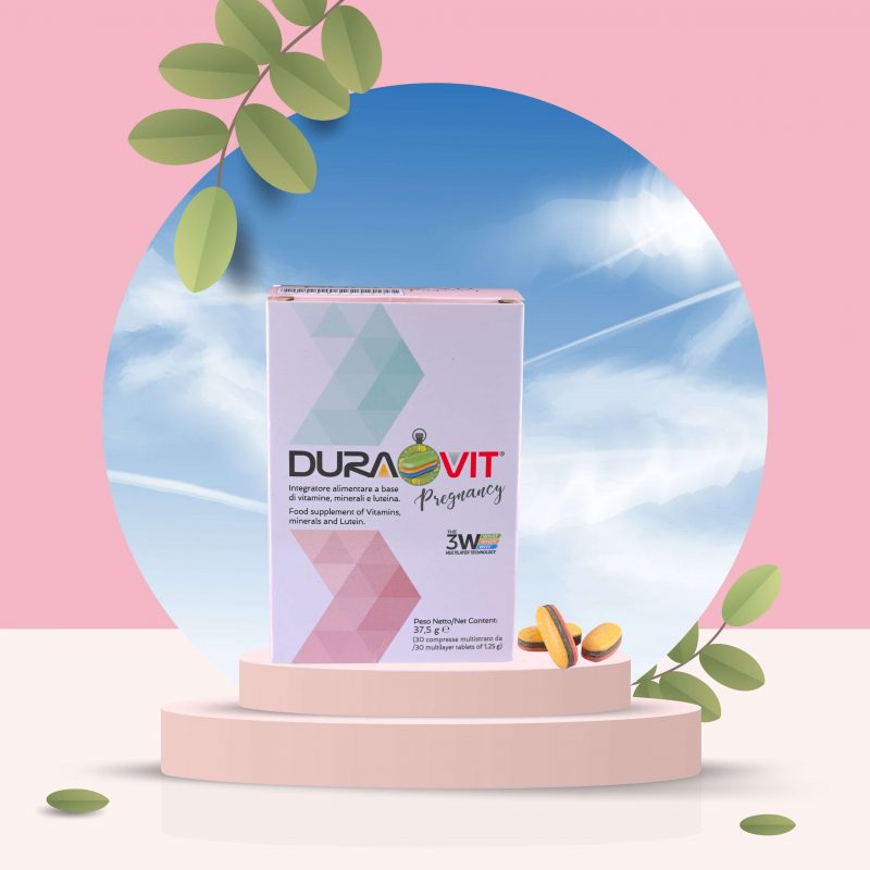 Bổ bầu Duravit Pregnancy - Bổ sung sắt, acid folic, lutein và các vitamin, khoáng chất cho phụ nữ mang thai