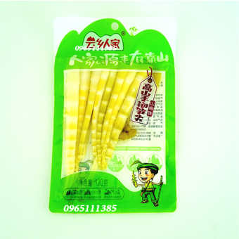 Măng Trúc Ớt Xanh Cay 120g