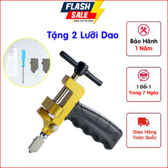 Bộ dao cắt kính,dao cắt gạch men,cắt gương đa năng Dao cắt kiếng kèm theo dụng cụ bẻ tách gạch kính cao cấp