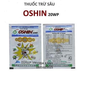 Diệt trừ nhện đỏ, bọ trĩ, rệp sáp, rầy nâu, bọ nhảy, sâu vẽ bùa.OSHIN 20WP THUỐC TRỪ SÂU RẦY GÂY HẠI CÂY TRỒNG GÓI 6.5GRAM. trừ bọ trĩ, nhện đỏ, rầy nây, bọ nhảy, rệp sáp..