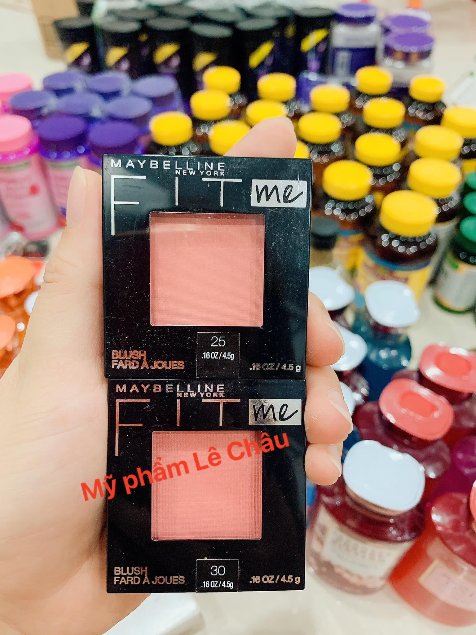 Phấn má hồng maybelline fit me blush chuẩn bill mỹ