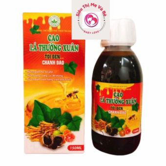 Cao Ho Lá Thường Xuân Tỏi Đen Chanh Đào