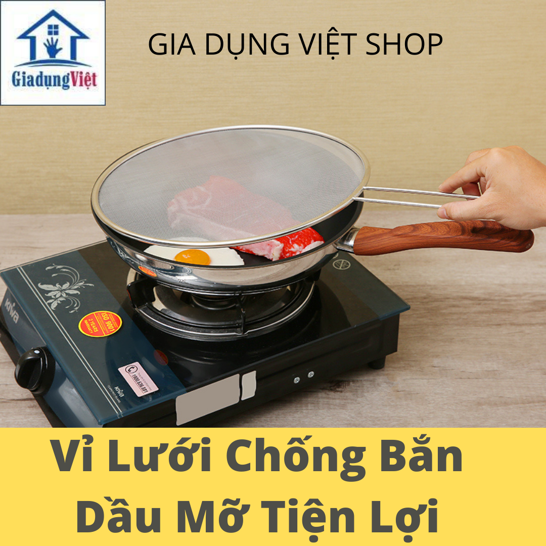 NẮP LƯỚI CHỐNG BẮN DẦU MỠ