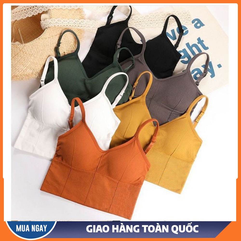 Áo Tập Gym Hai Dây Có Thế Điều Chỉnh Nâng Ngực Đẹp - Mút Đệm Có Thể Tháo Rời - Áo Tập Yoga - Áo Lót Thể Thao Nữ Năng Động -  Áo Bra Thể Thao Đẹp