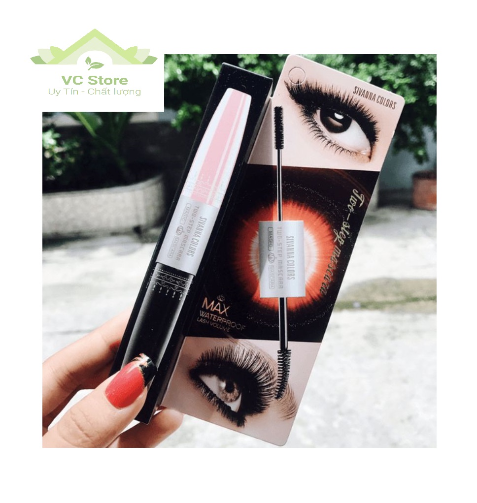 Mascara 2 đầu sivanna colors two thái lan cao cấp - mẫu mới