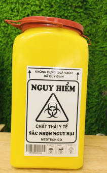 Bình Hủy Kim Tiêm Y Tế 1.5 Lít