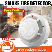Wireless Smoke Detector - SafeGuard (Battery Included)