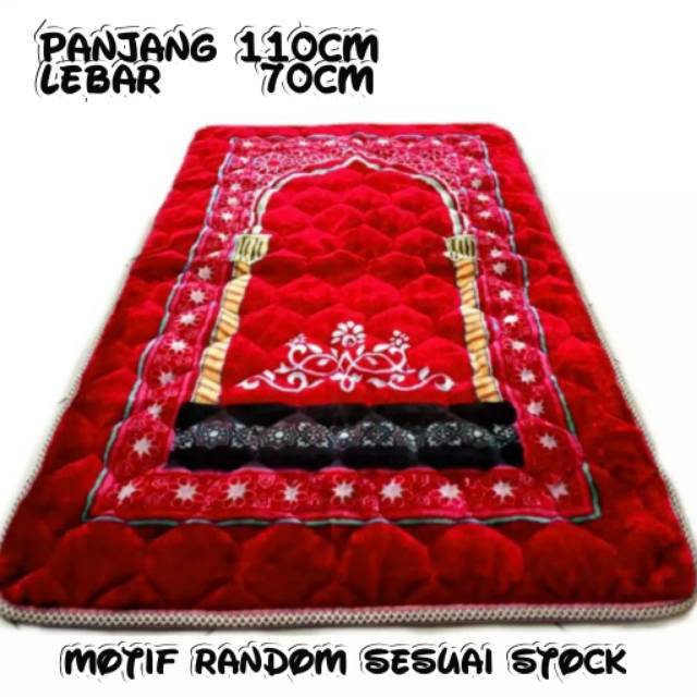 Jual Sajadah Turki Busa Tebal Lembut quilting Sajadah Turky Sejadah Turki Terbaru