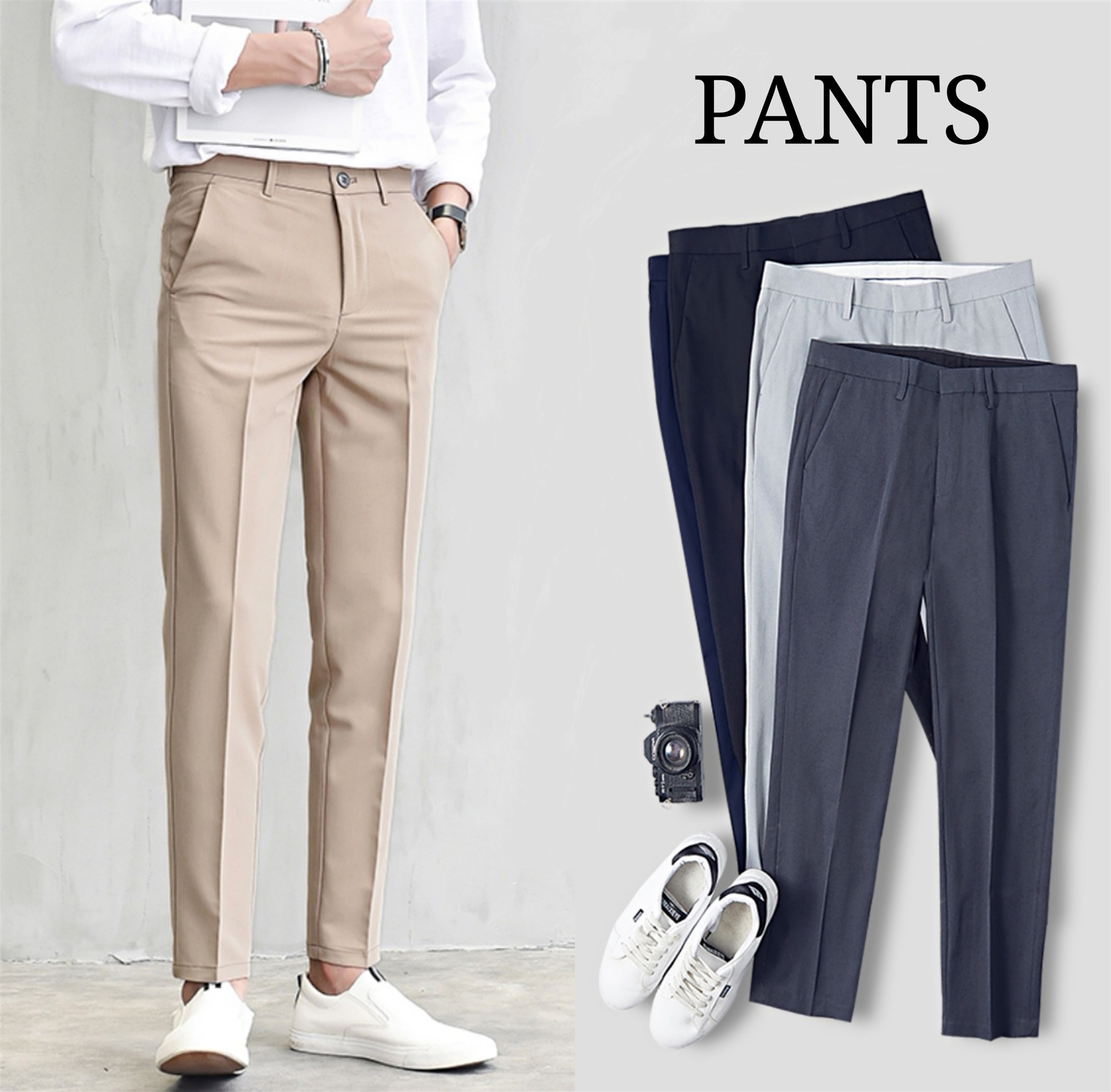 28-36 SIZE Korean fashion men's fashion suit pants