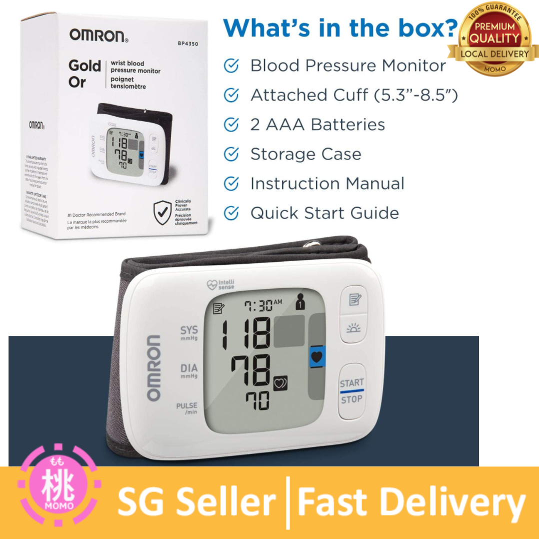  OMRON Gold Blood Pressure Monitor, Portable Wireless