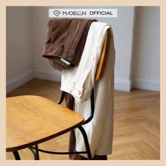 Quần Baggy Nhung Bo Gấu Madelen