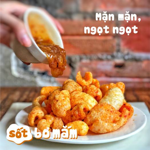 DA HEO TỎI ỚT CHIÊN GIÒN RỘP RỘP - ĐẬM VỊ HAI LOẠI SỐT BƠ MẮM - TOMYUM