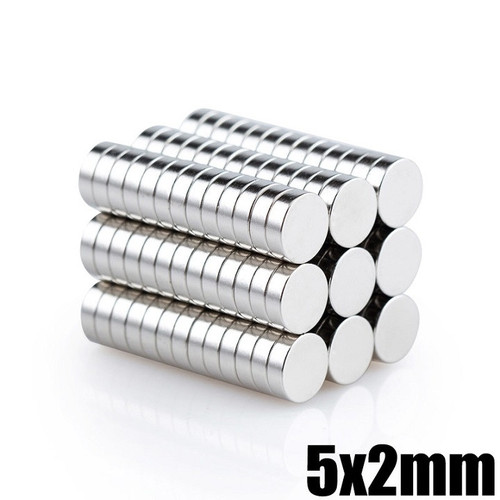 Nam châm viên 5x2mm set siêu mạnh